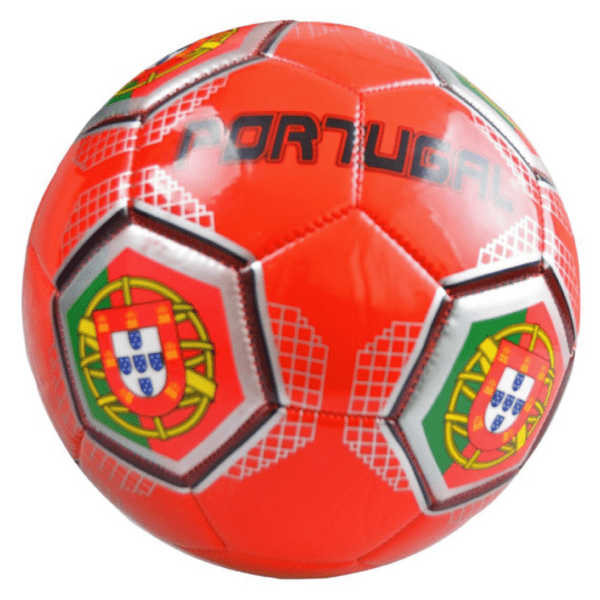 Bola Futebol Vermelha | Bola de futebol barata | Poupaemtudo.pt
